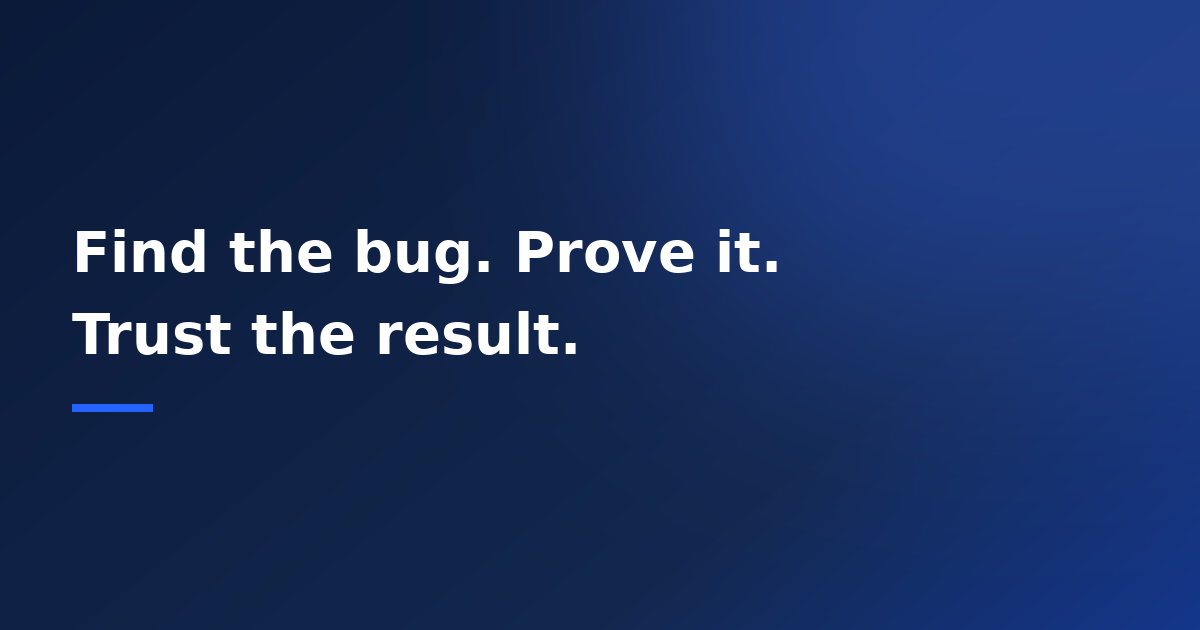A mobile QA agent re-testing an app on every build and showing its evidence trail.
