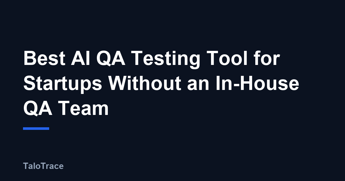 Illustration of TaloTrace exploring a mobile app while an independent review step verifies the finding, representing TaloTrace's QA workflow for startups without a QA team.